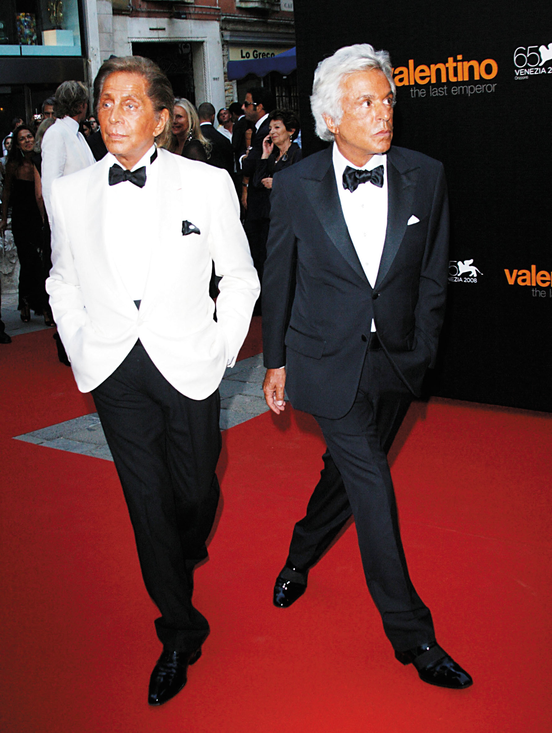 華倫天奴與賈梅蒂共同創辦了華倫天奴品牌。路透社資料圖片