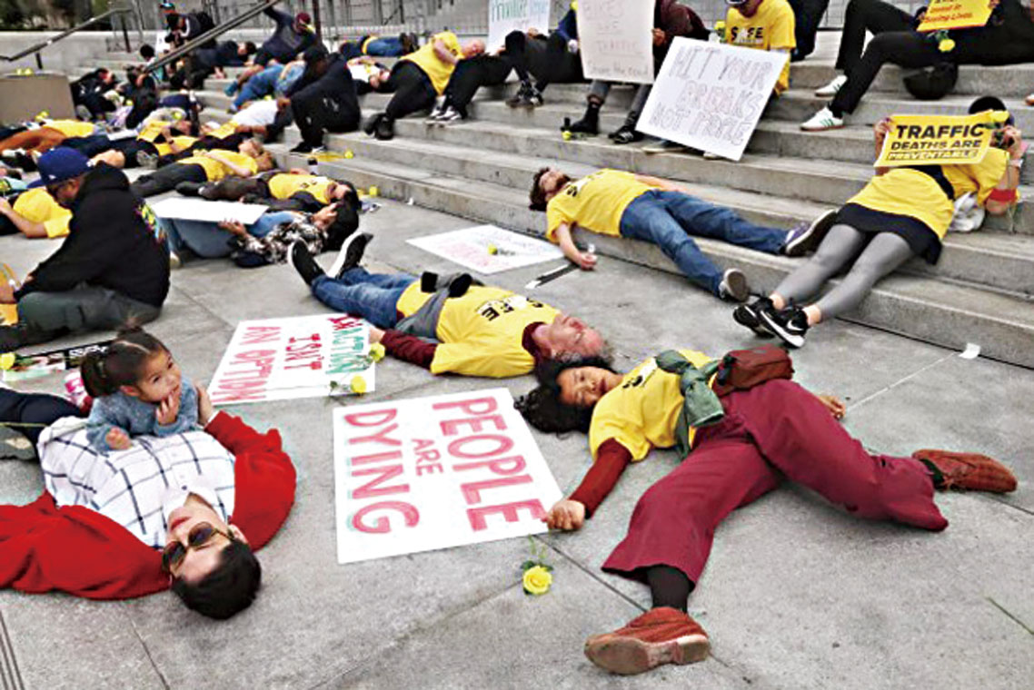 去年洛市交通事故死亡達290人