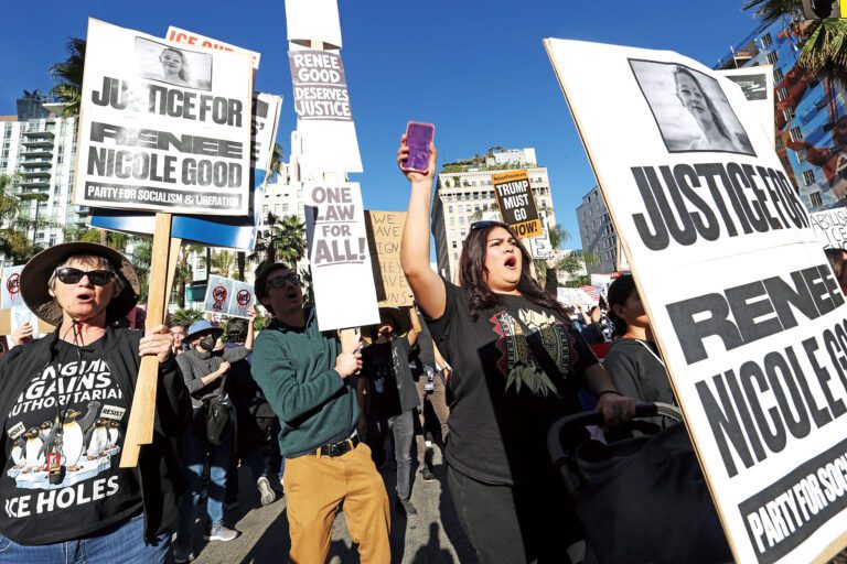 南加州多地爆發反ICE示威