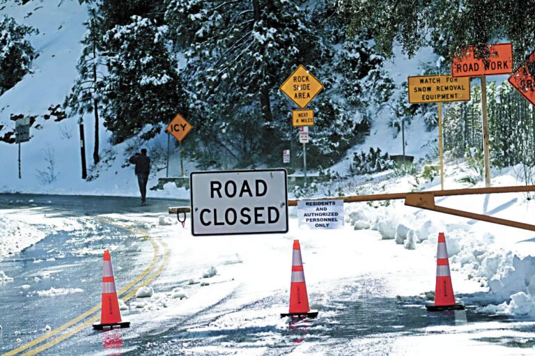 安吉利斯山脊公路又因風暴摧殘封閉