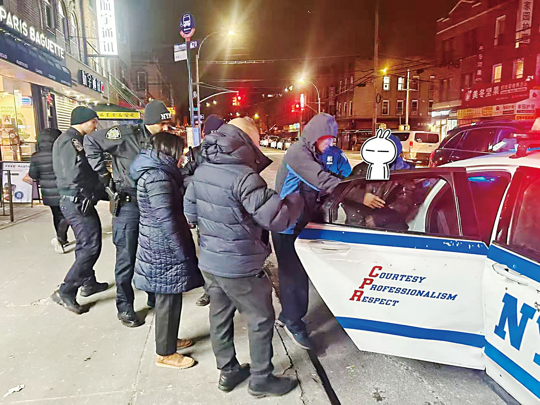 多名社區領袖與警方合力  救助日落公園無家可歸華男脫險