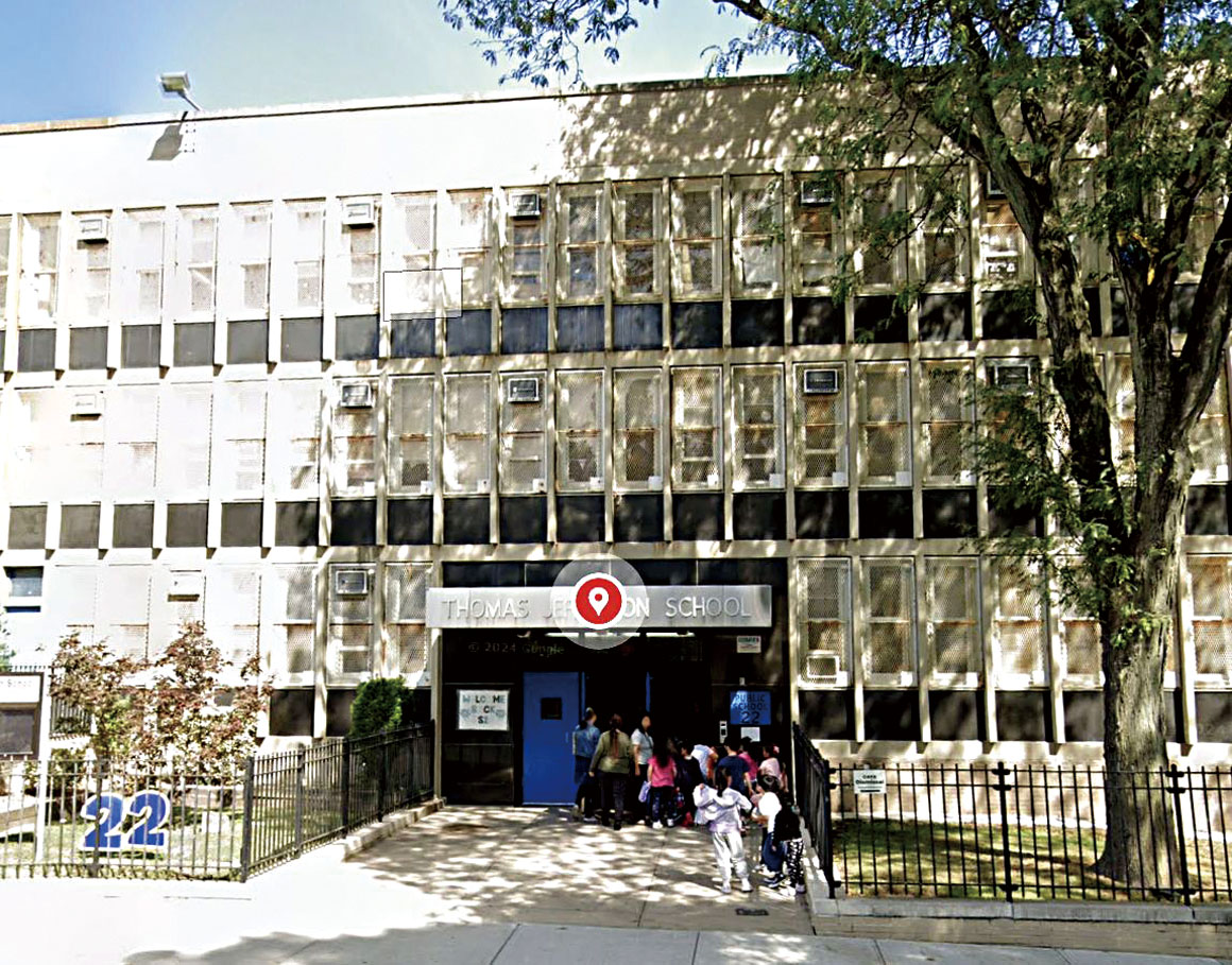 PS22小學。 圖片來源:谷歌地圖