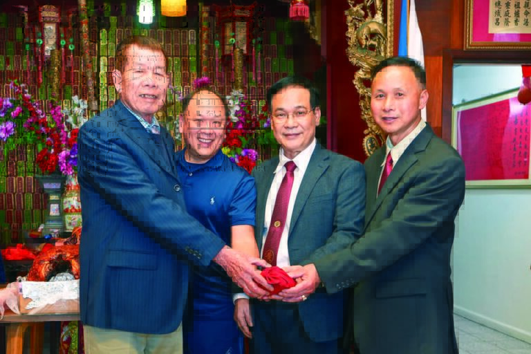 全美黃氏宗親總會2026年度新屆職員交接典禮連任主席黃華棟 副主席黃勁宏