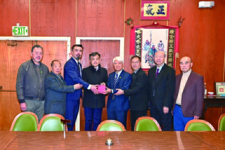 美洲合勝總堂舉行2026年度新屆職員交接典禮新任總理梁國緯 副總理梁國杰