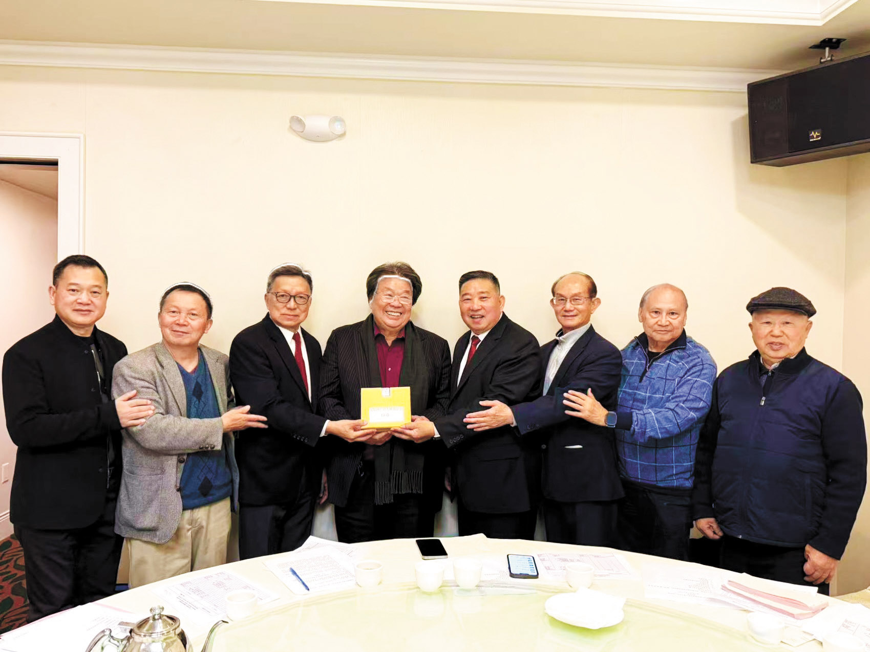 北加州廣府人聯誼總會換屆 新任會長袁耀華常務副會長何國榮