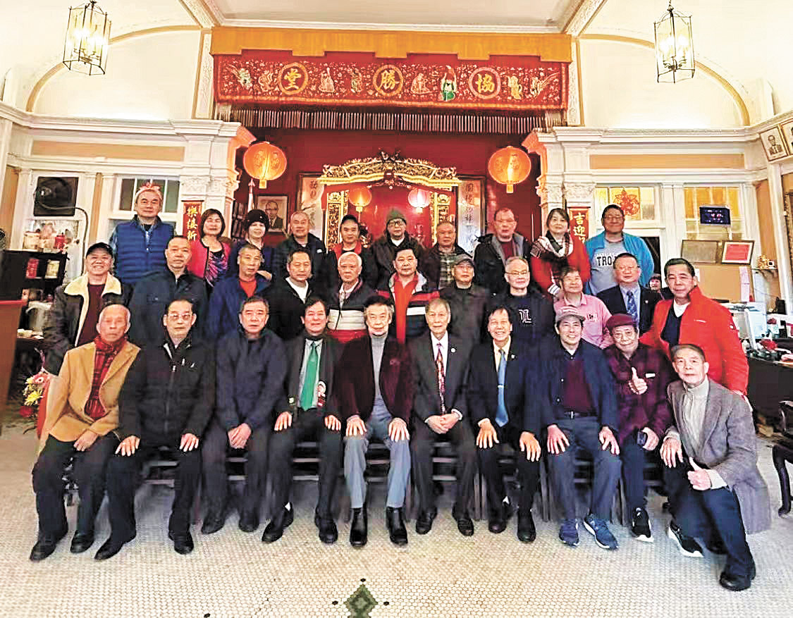 金門協勝總公會首長職員合影