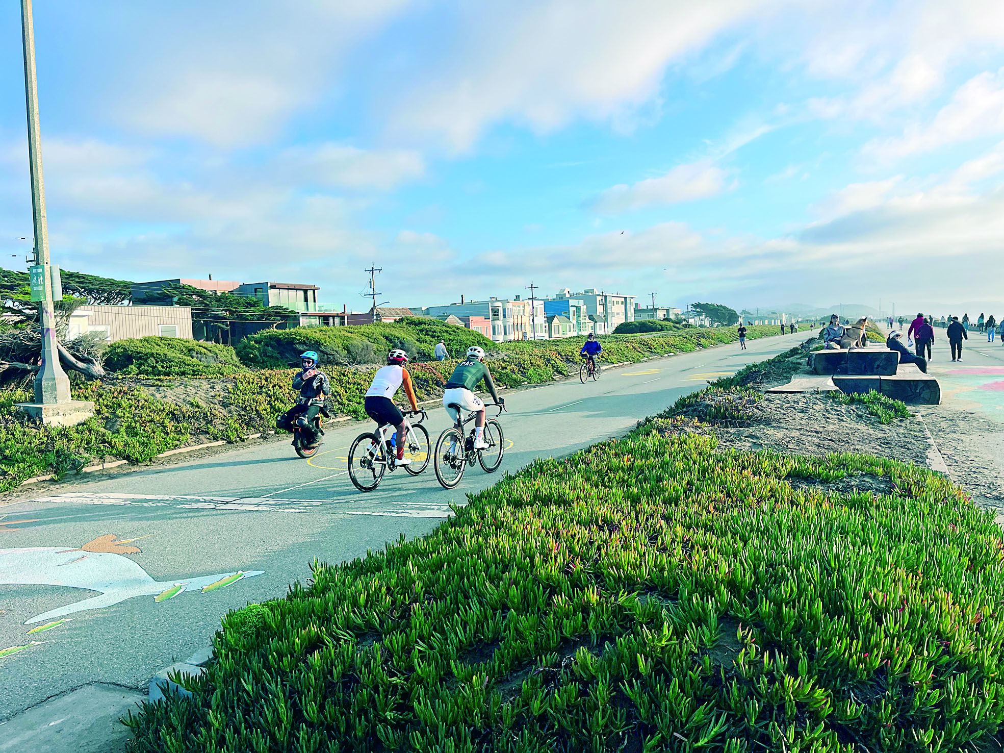 日落沙丘公園成為爭議焦點，政治口水戰愈演愈烈。 記者陳程威攝