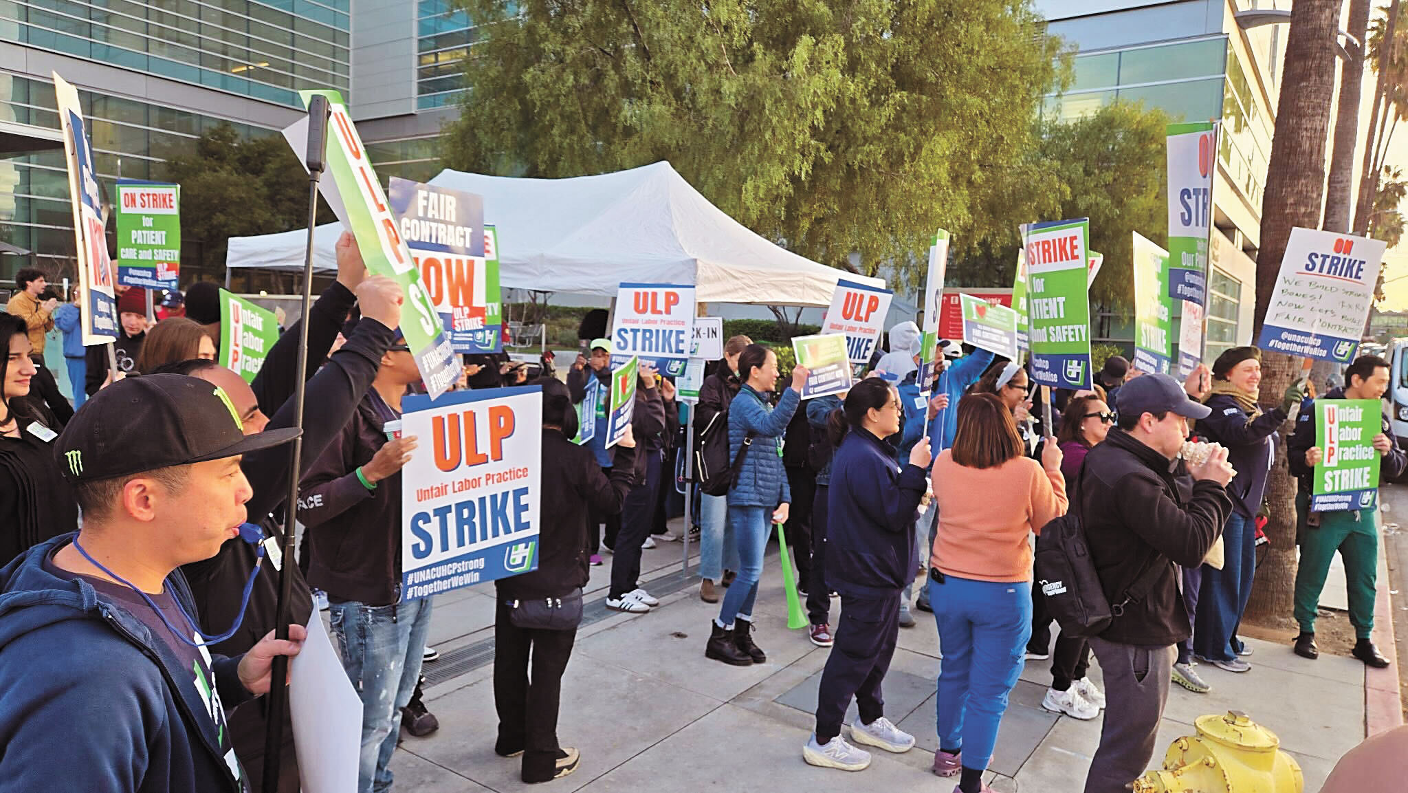 凱薩逾三萬護士罷工 周二繼續無結束跡象