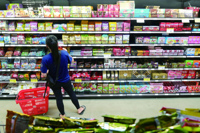 灣區通脹回升 食品價格續漲