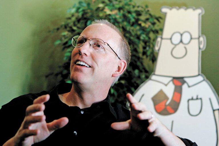 《Dilbert》作者亞當斯病逝享年68歲