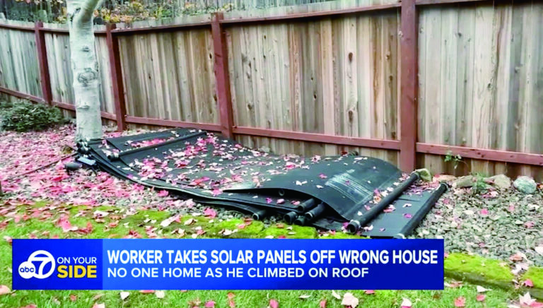 走錯地址工人誤拆太陽能   糾紛拖延近兩年