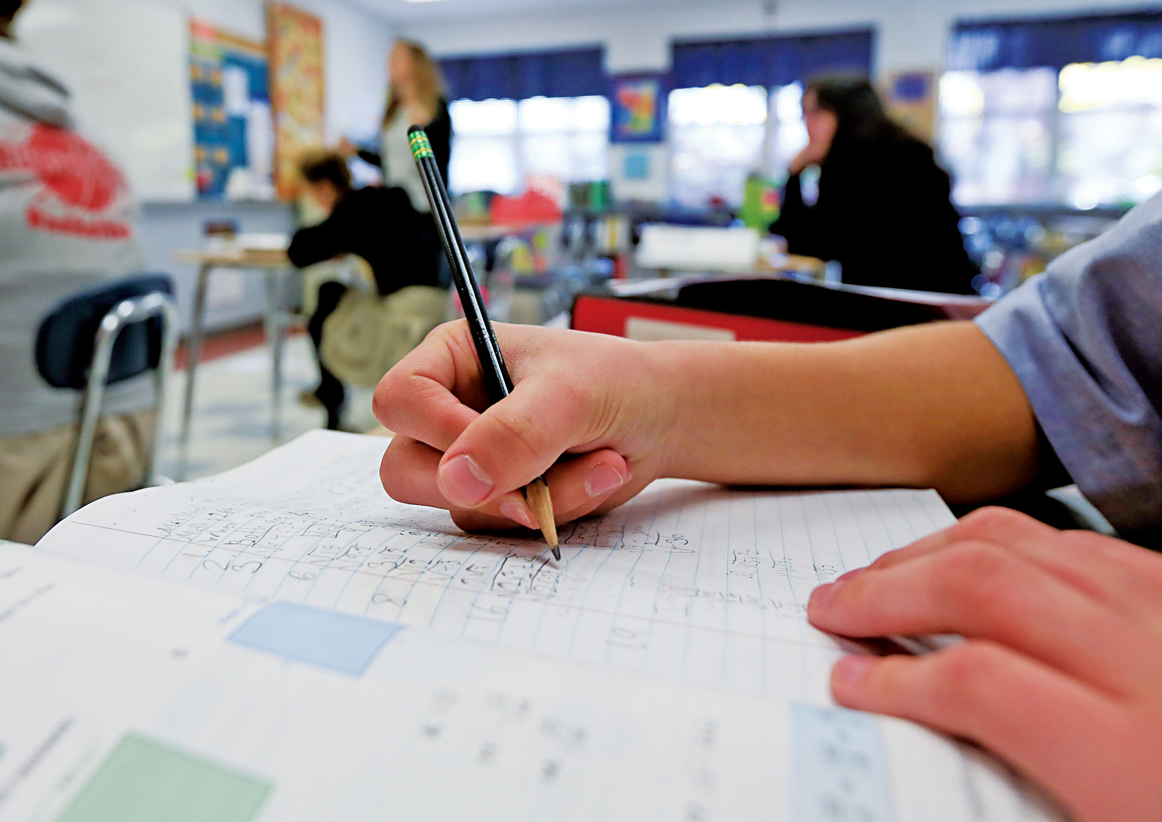 三藩市初中將正式恢復教授代數課程。美聯社資料圖片