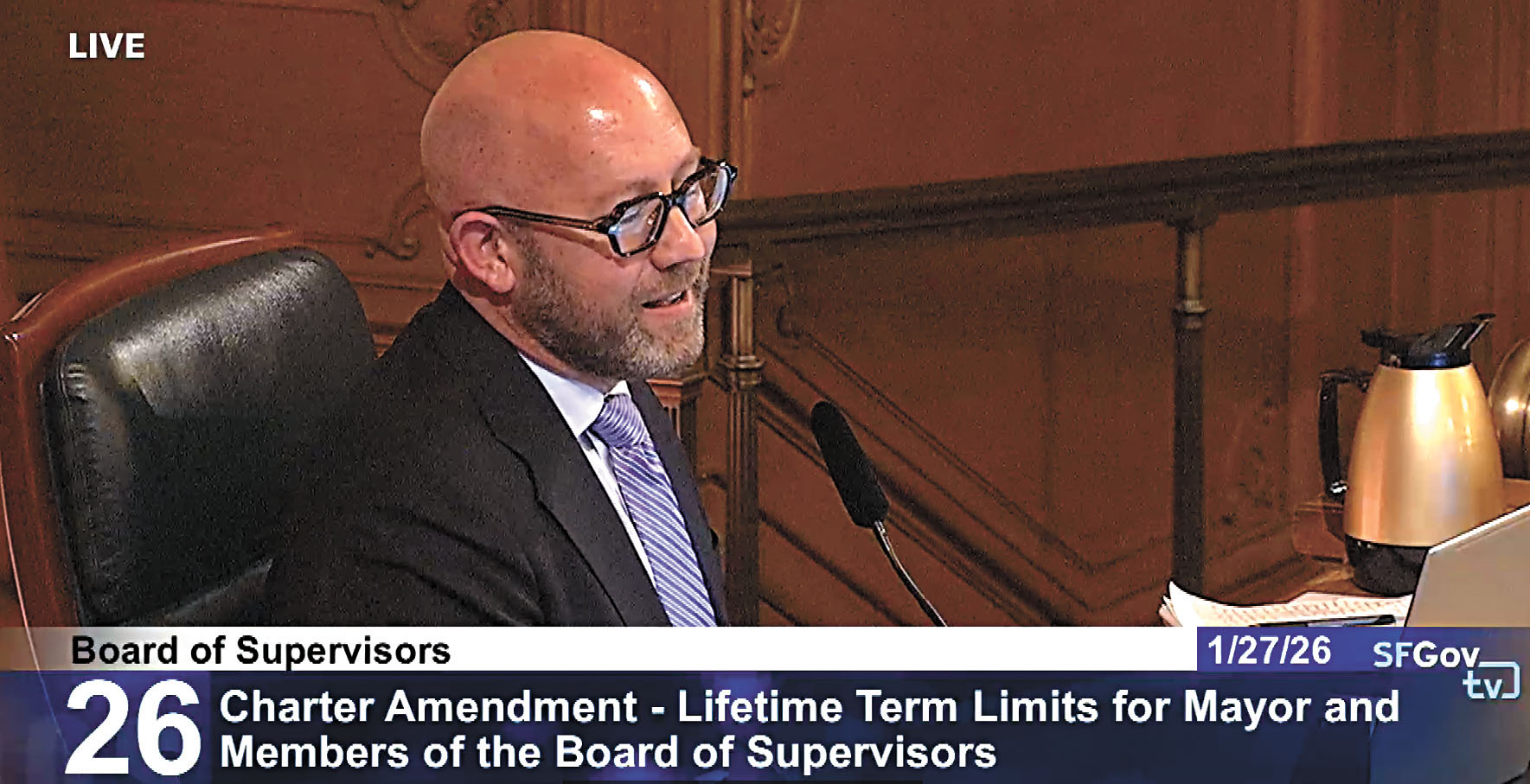 孟達文對修憲提案無具體立場。視頻截圖