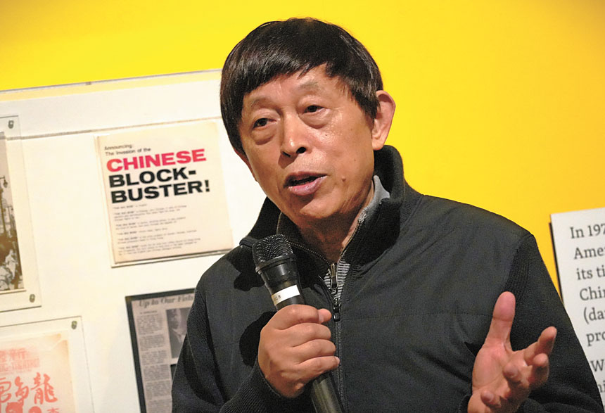 作家盧新華介紹其新書《無漏》。記者黃偉江攝