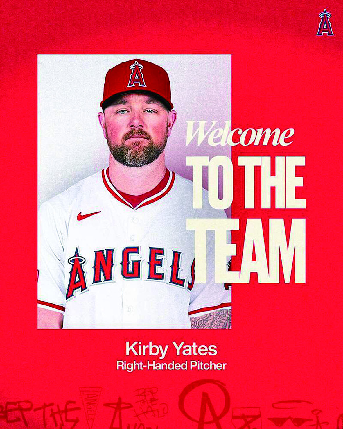 天使歡迎葉茲加盟。網上圖片