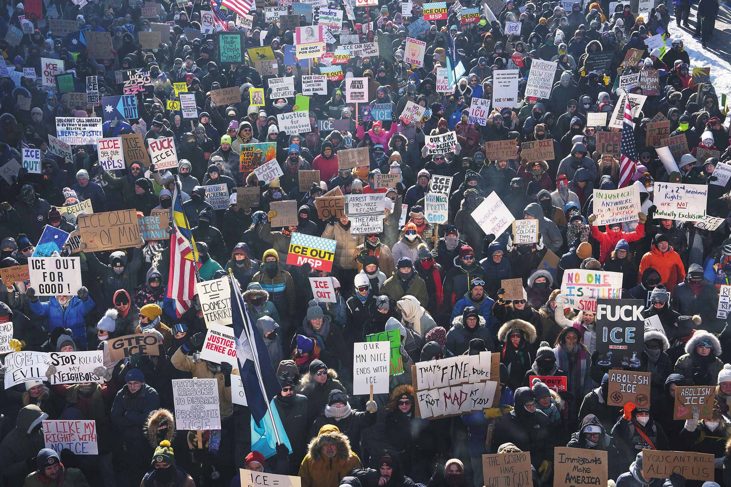 聯邦州府硬槓  明州對峙升溫