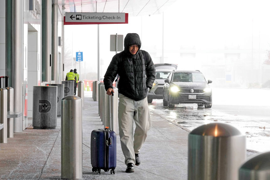 極低溫衝擊2億國民萬餘航班停擺