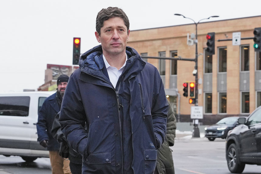 明尼阿波利斯市長弗雷。美聯社