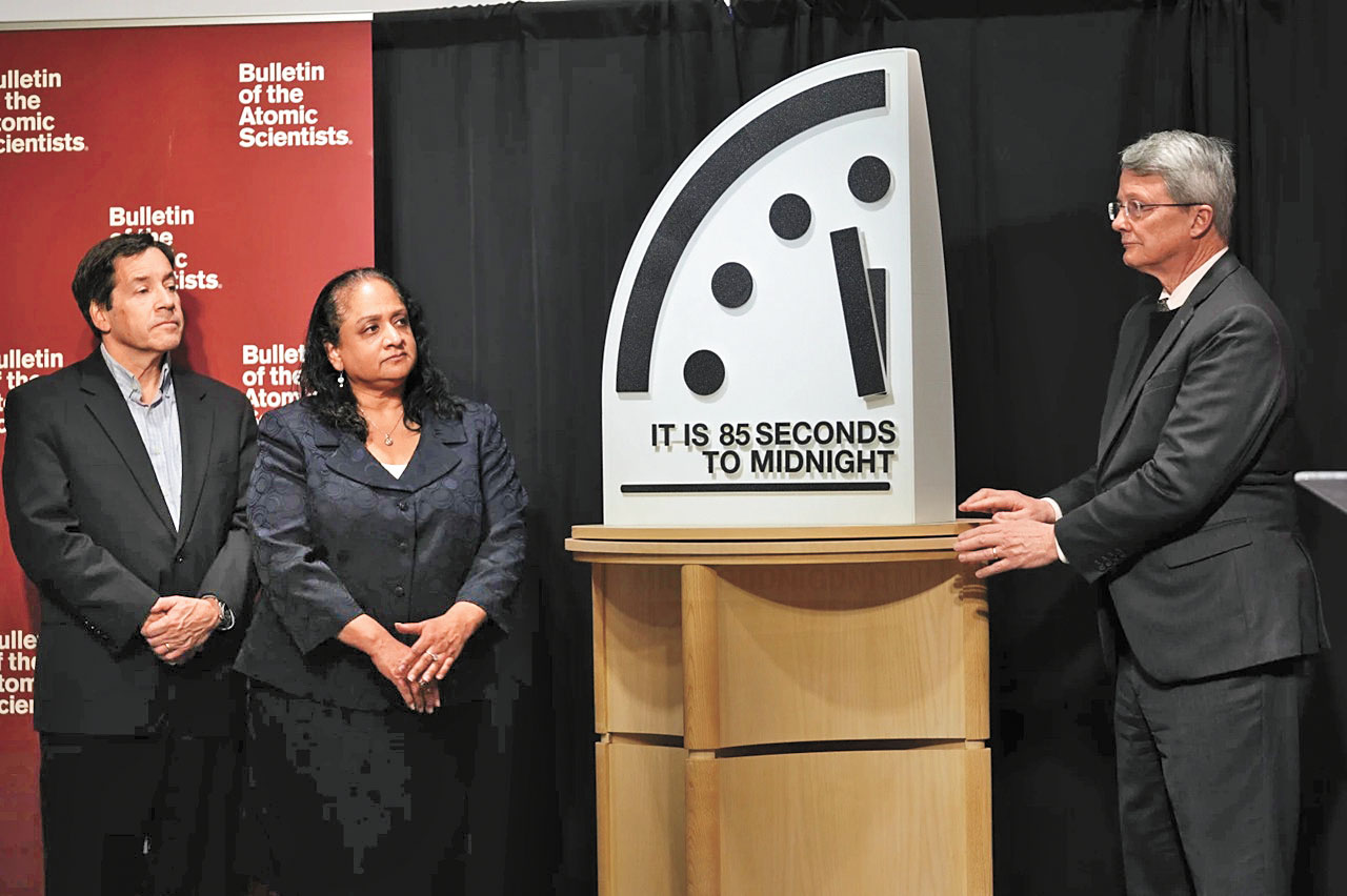 人類距自我毀滅僅剩85秒   「末日鐘」前所未有逼近午夜
