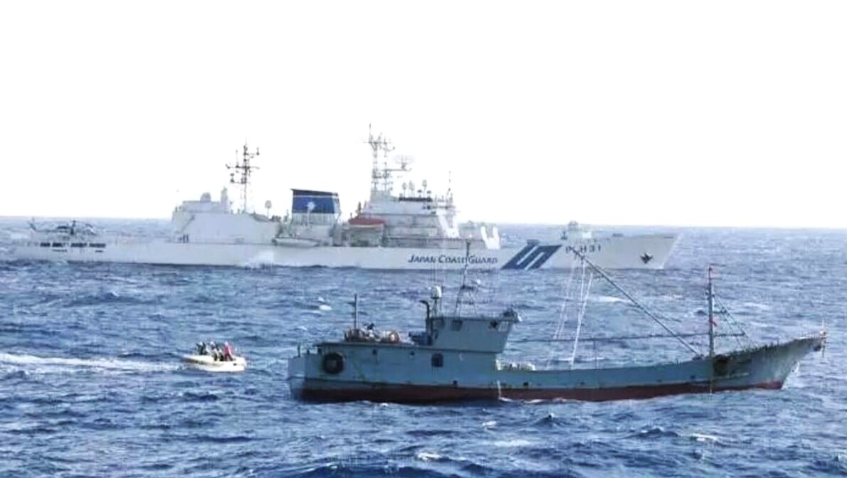 中國漁船被日方扣押船長遭逮捕　日本水產廳晚上放人