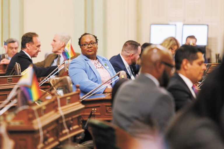 提出AB1241法案的民主黨州眾議員威爾遜（Lori Wilson）。美聯社資料圖