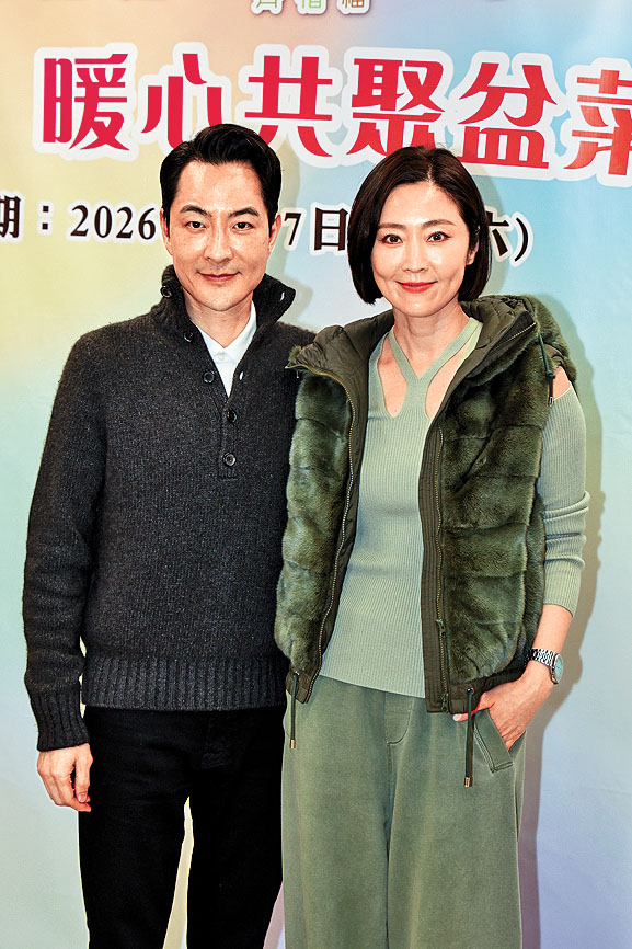 ■張玉珊戲言在派對上被盧啟賢求婚，只能先應承。