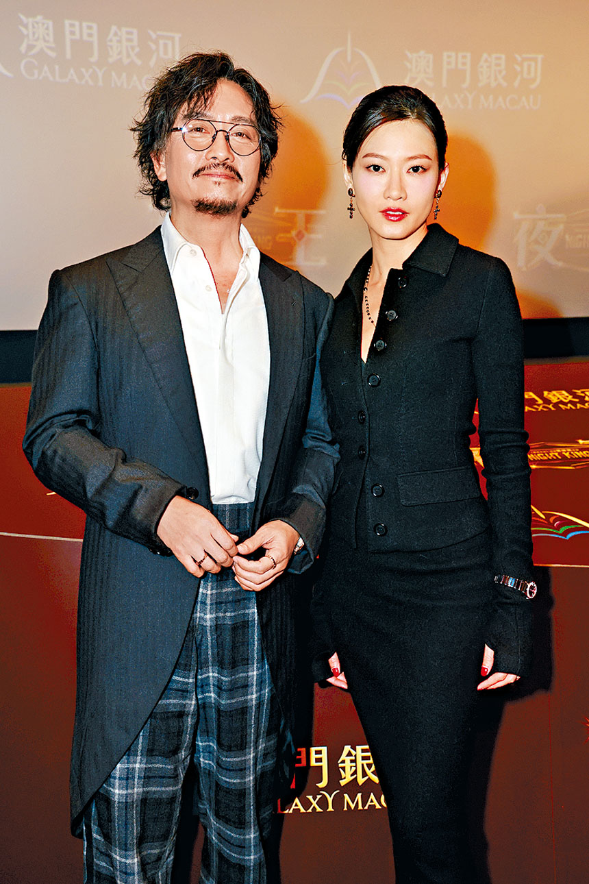 廖子妤笑稱同男神謝君豪合作，是前世的福報。