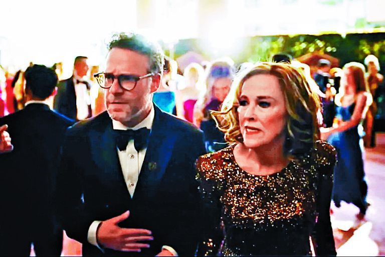 ■Catherine有份參與的《鬥戲影業》，將取消周二的宣傳。