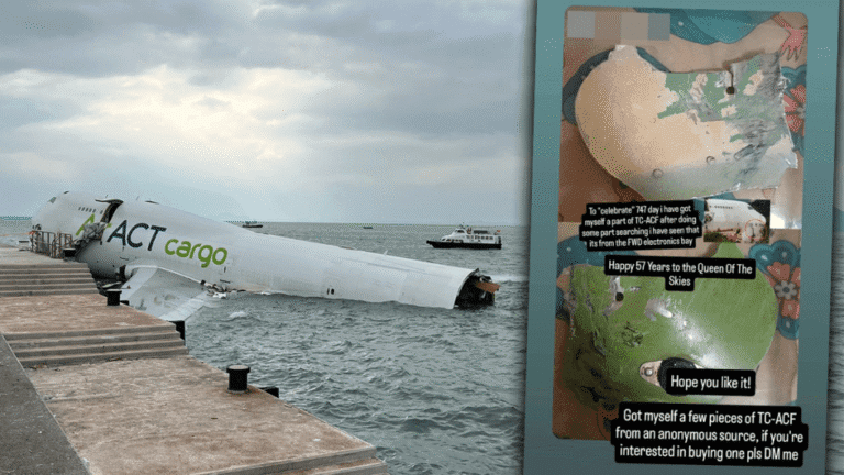 離譜！飛機迷網售墮海貨機碎片 網民怒轟食「人血饅頭」