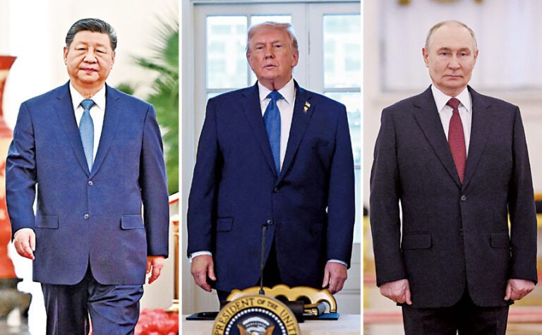 習近平先後與普京特朗普通話