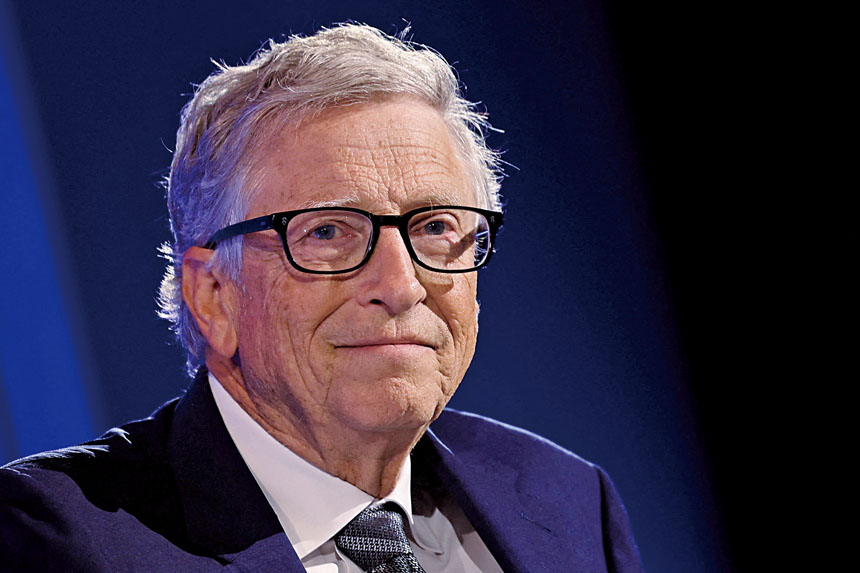 微軟創辦人蓋茨表示後悔與愛潑斯坦有交往。路透社