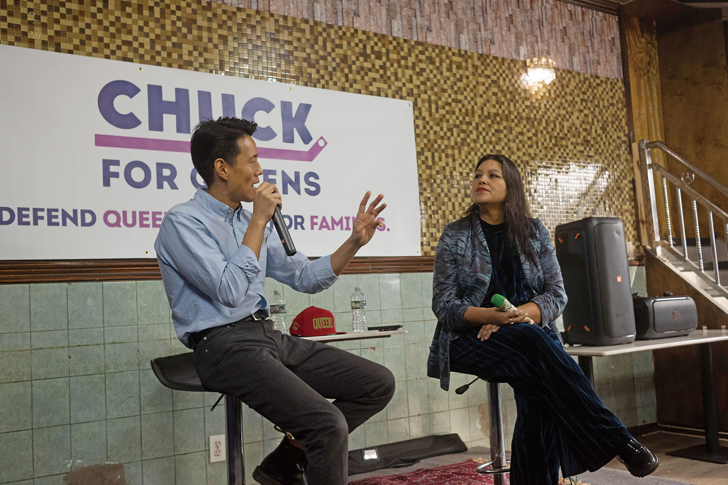 韓裔進步派朴卓挑戰華人國會議員孟昭文,首場論政大會近200人到場展現草根動能。