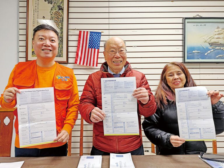 區領袖呼籲選民登記