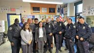 布碌崙華社代表近期拜訪市警66分局。 主辦方提供