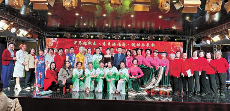 法拉盛的 大紐約、祈福、吉祥、大帝國四家老人中心聯合舉辦2026新春聯歡會。