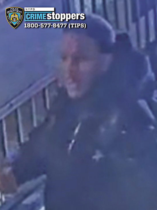 圖為涉案男嫌卡斯蒂羅。 NYPD