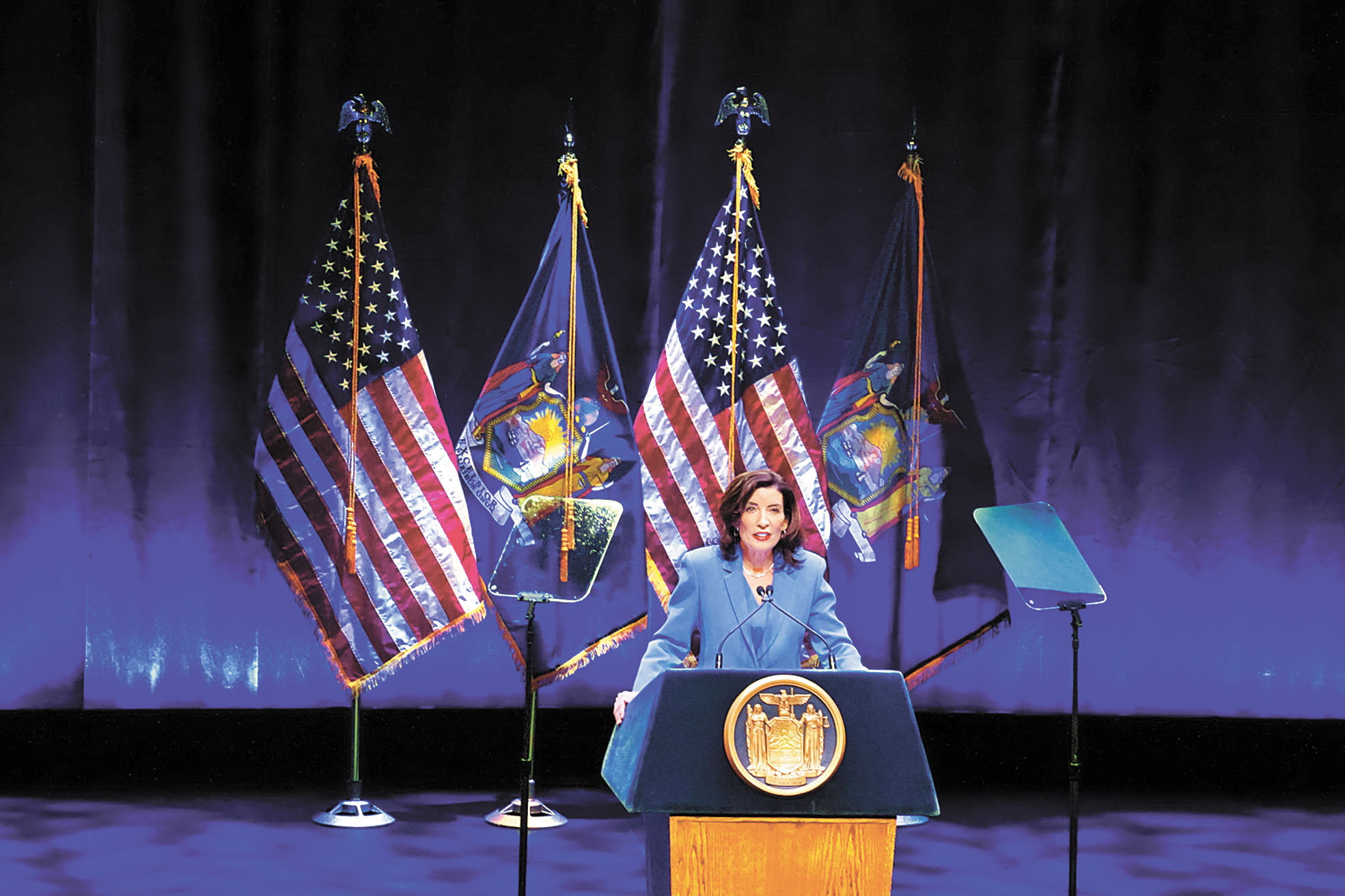 胡楚態度強硬暗示不會對紐約市增加撥款。 Cindy Schultz /紐約時報