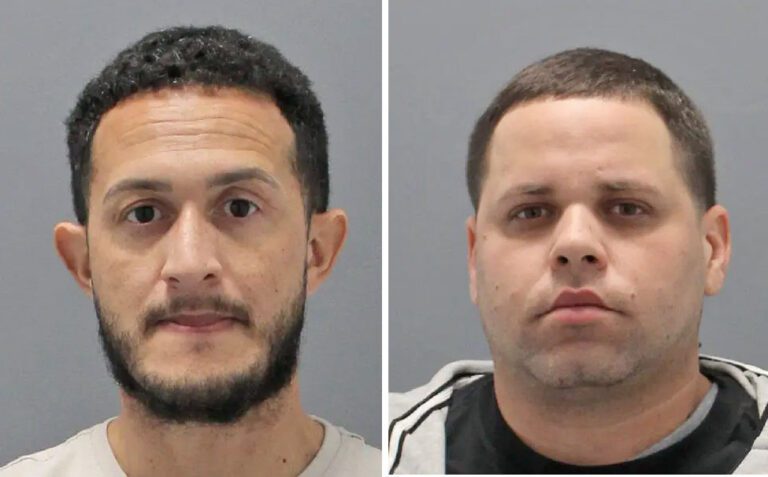 涉案男子為維埃拉（左）及桑塔納（右）。納蘇縣警務處圖片