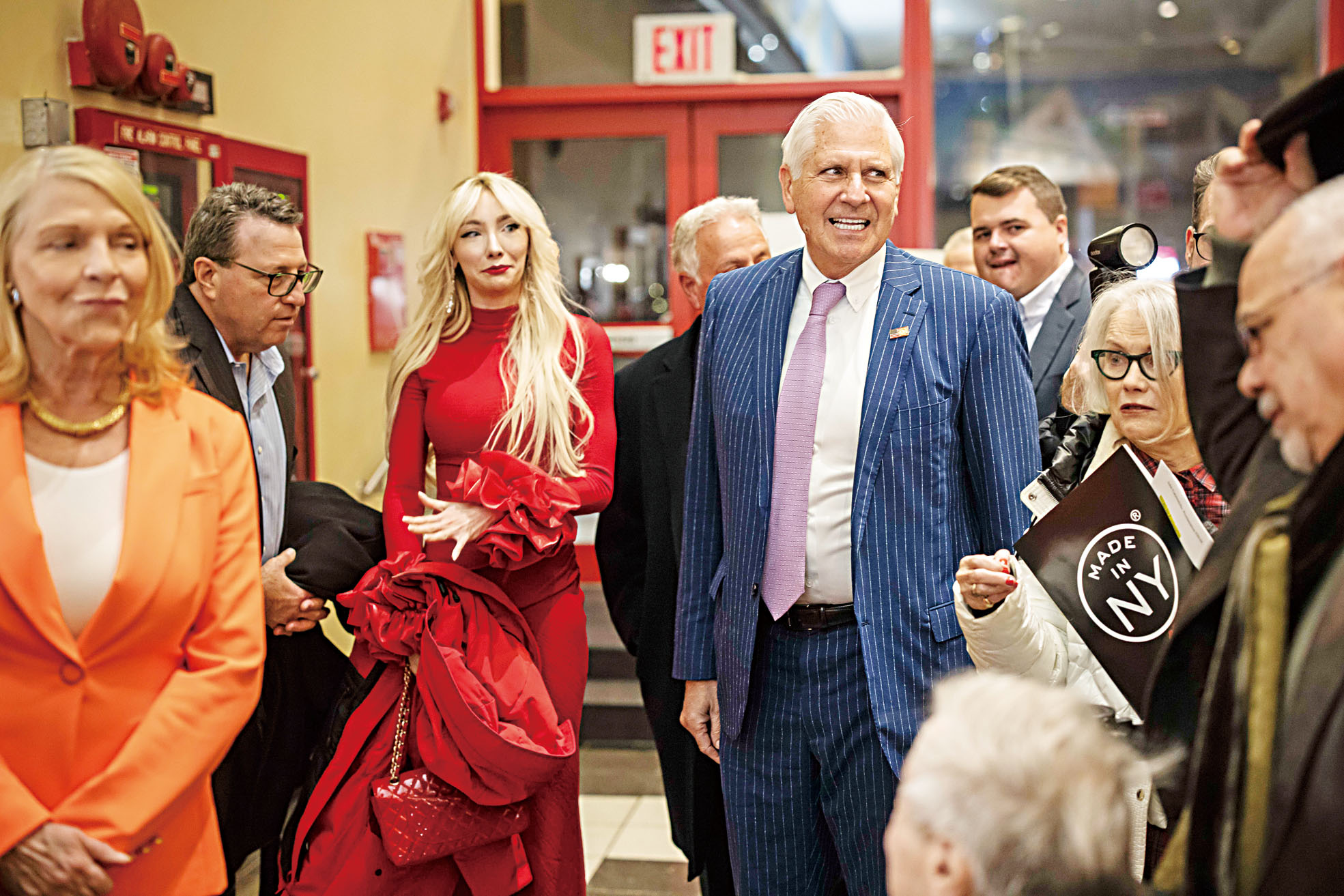 布萊克曼將代表共和黨角逐州長寶座。 Dave Sanders/紐約時報