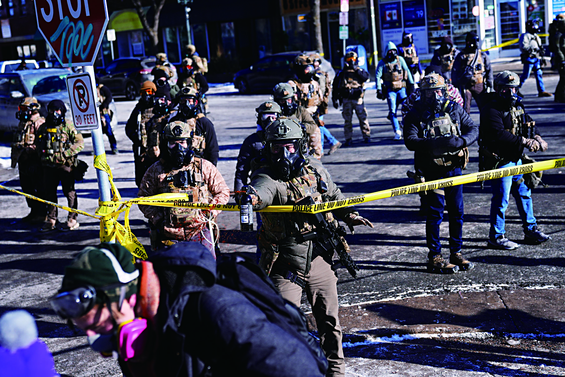 聯邦法官拒絕叫停聯邦政府在明州展開的大規模移民執法行動。美聯社資料圖片