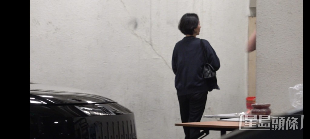 何超瓊入場欣賞演唱會。