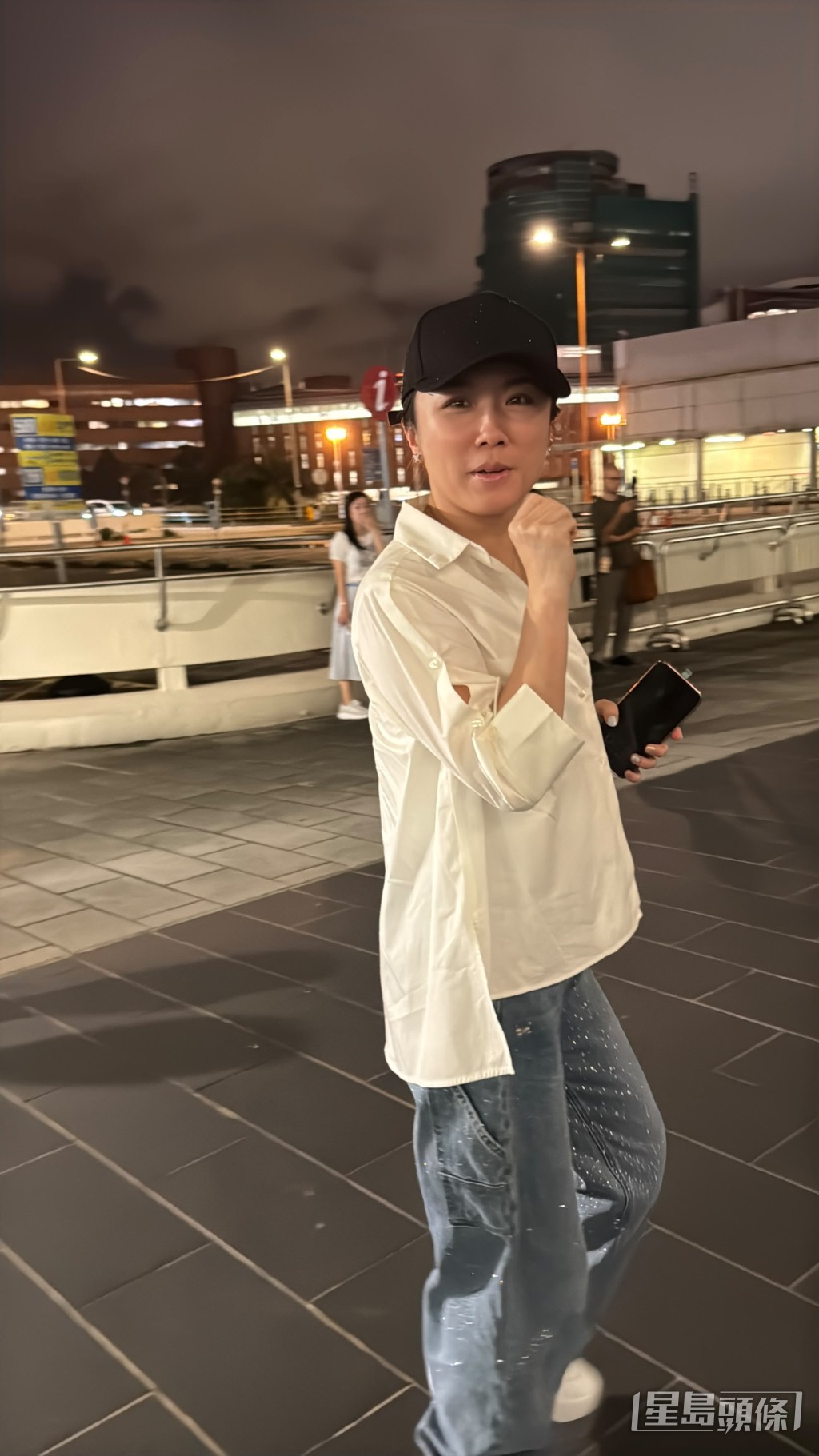 袁潔瑩到場欣賞。