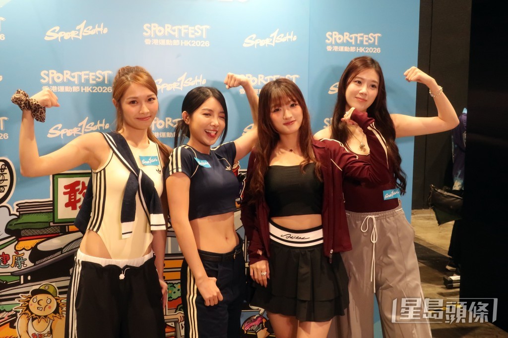 Lolly Talk成員(左起)Yanny、MeiMei、Ahyo、Tania一同現身活動。