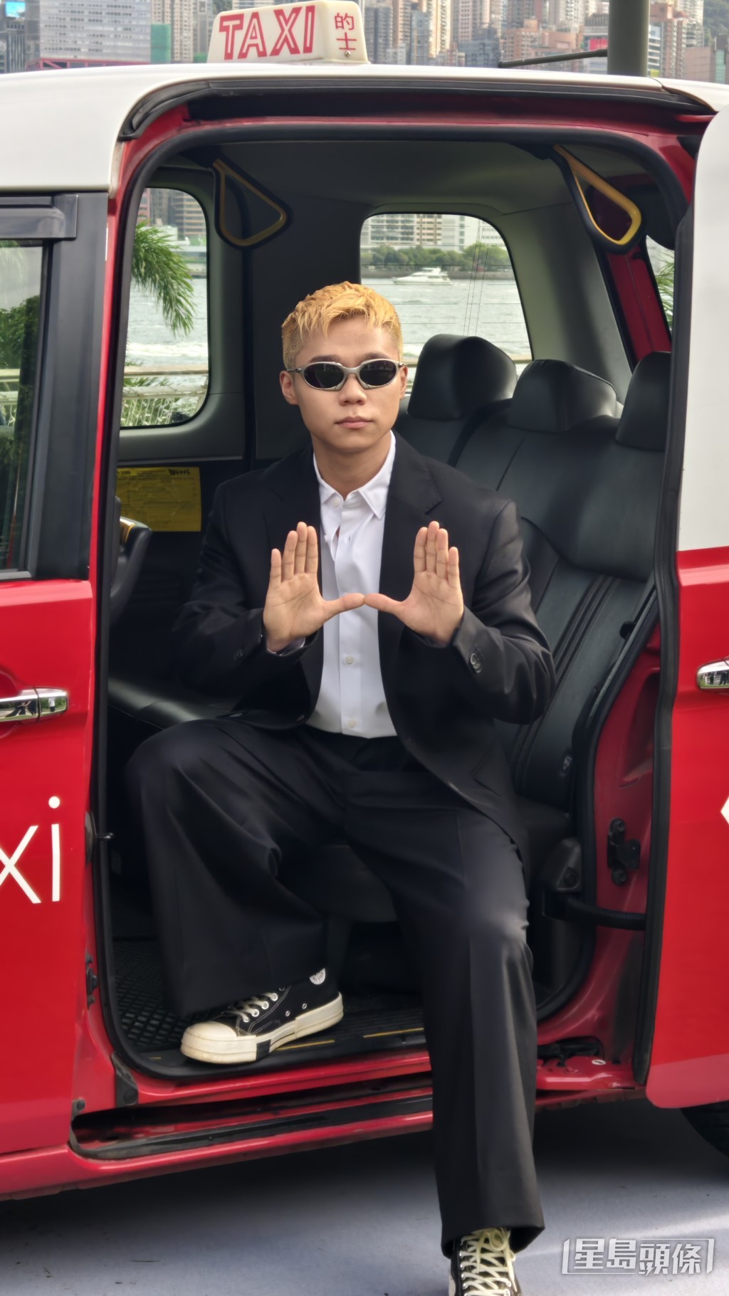 湯令山表示自己較習慣call車出入。