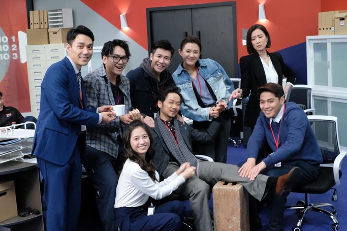 黃浩霆曾參演劇集《新聞女王》。