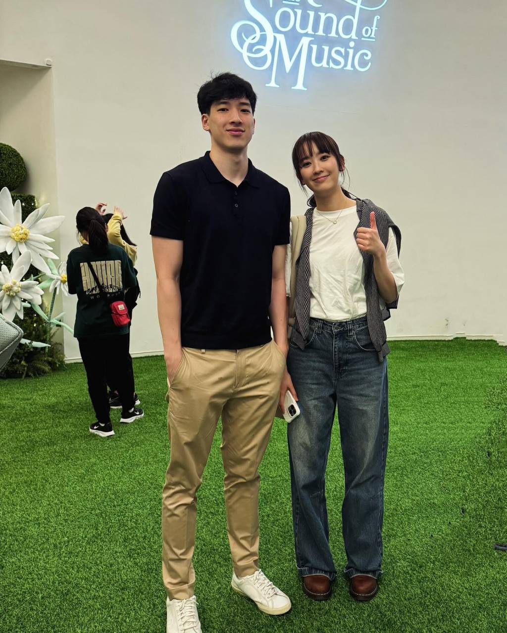 林卓毅外形高大靚仔。