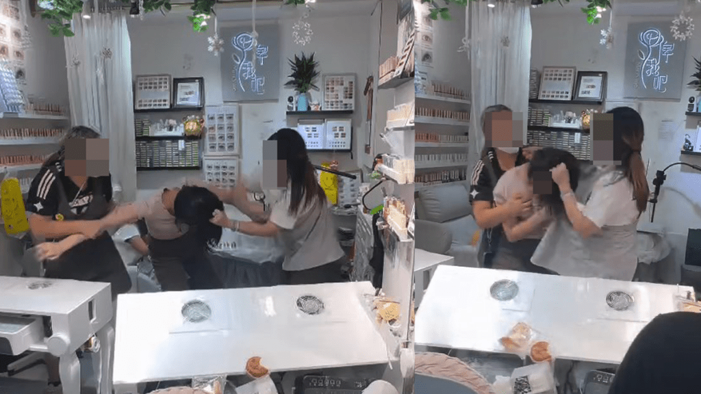 旺角中心商舖糾紛升級 首飾店職員與美甲師衝突三人被捕